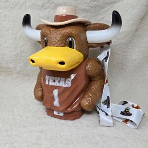 UT Texas Longhorns Bevo Popcorn Buckets Container Souvenir
